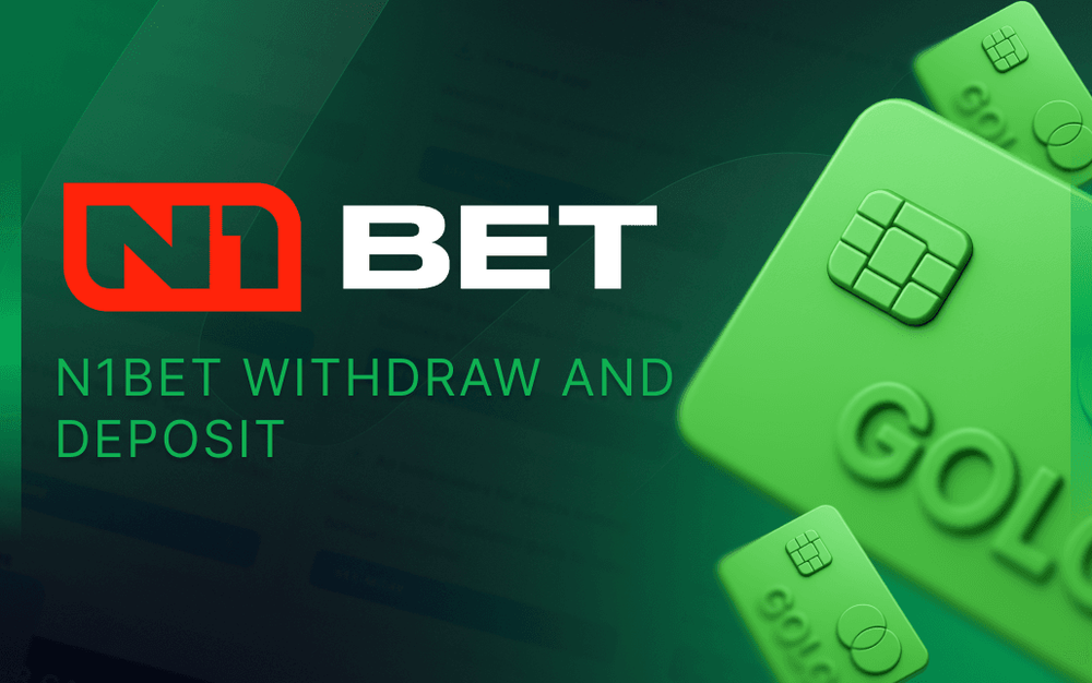 Interfaccia di deposito e prelievo di N1Bet
