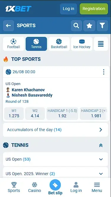 Betting Sites for Tennis