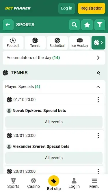 Sport Betting Sites: Tennis