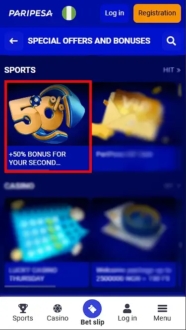 Paripesa Promotion for Active Users