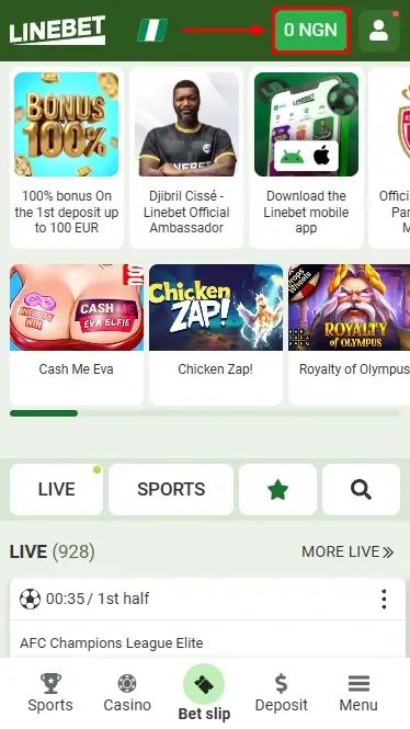 How to Make the First Deposit