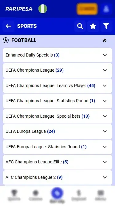 Paripesa – Strong Football Betting & PayPal Payments