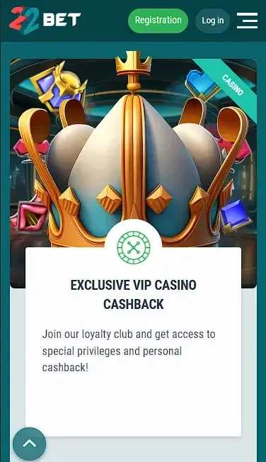 22Bet Casino Bonus