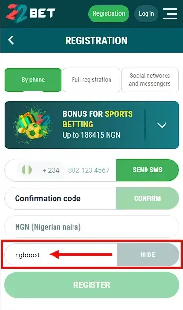 22Bet Sign Up Bonus