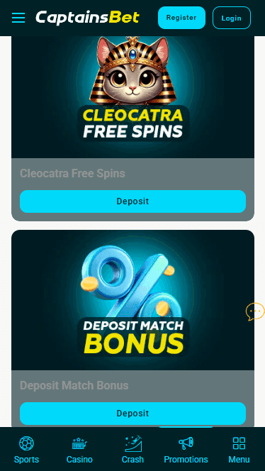 Captainsbet Bonuses Guide