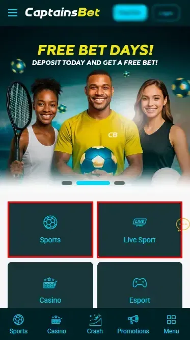 Captainsbet Betting