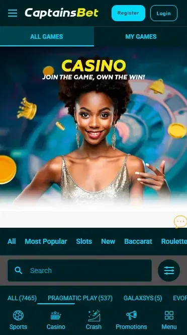 Captainsbet Online Casino