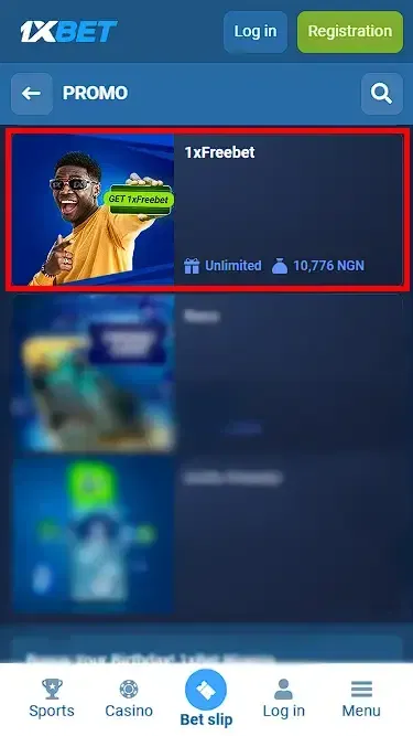 Place a Free Bet at Betting Platform