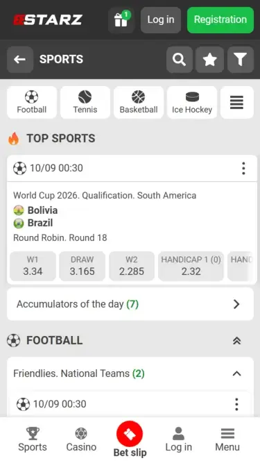 Check Out New Web Site for Sport Betting