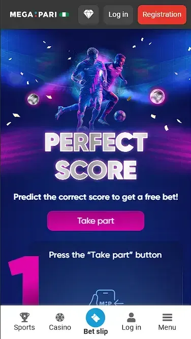 Megapari Free Bet Promotion