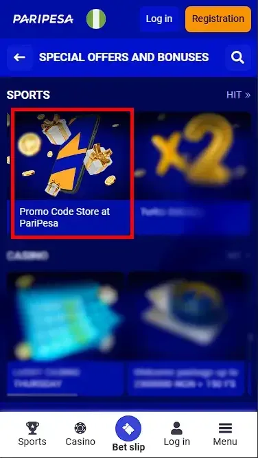 Free Bet Store for Nigerian Users