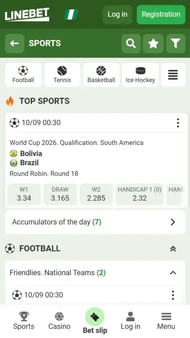 Linebet Online Bookie