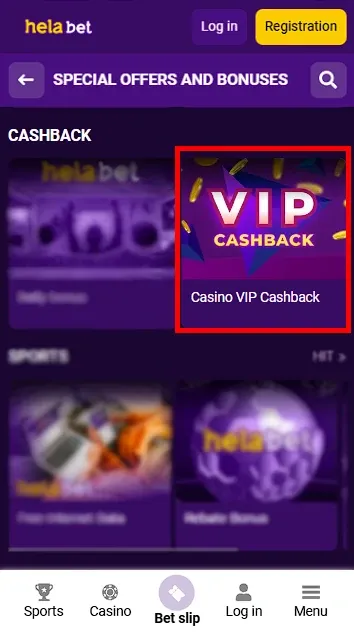 Helabet Cashback