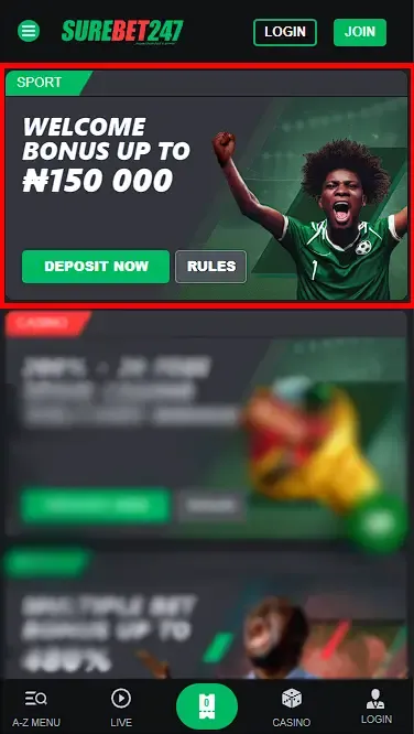 First Deposit in Betting Sites