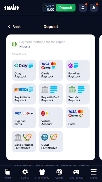 1win Best Payout Casino