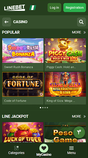 Linebet Best Payout Casino