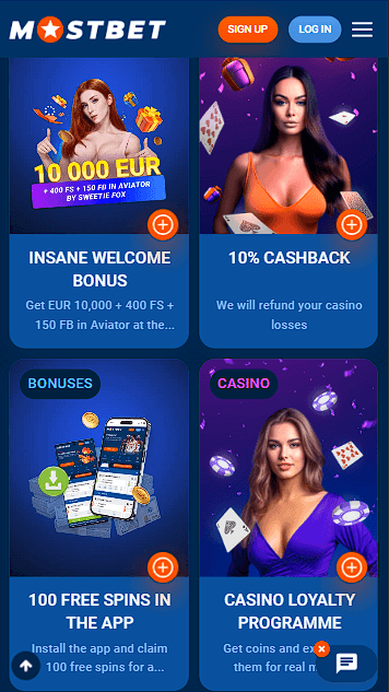 Games with High Payout on Mostbet