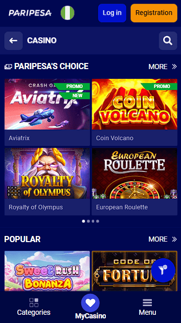 PariPesa Best Payout Casino in Nigeria