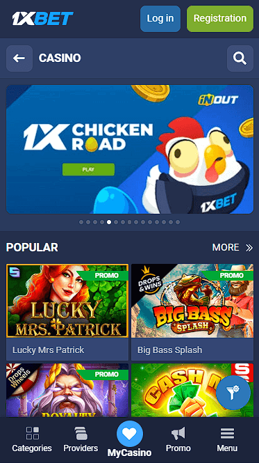 1xbet Slots and Games