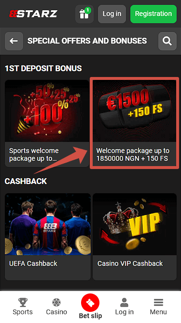 888starz Welcome Bonus For Casino