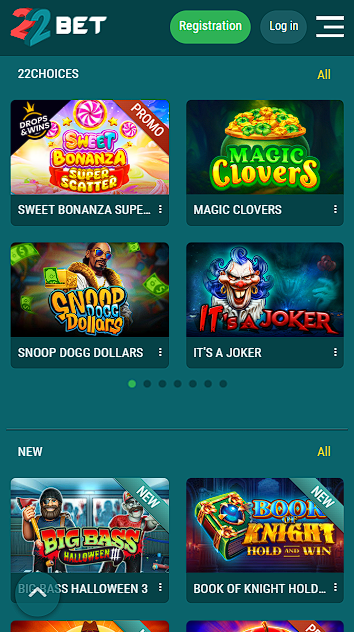 22Bet Casino Site for Mobile Betting