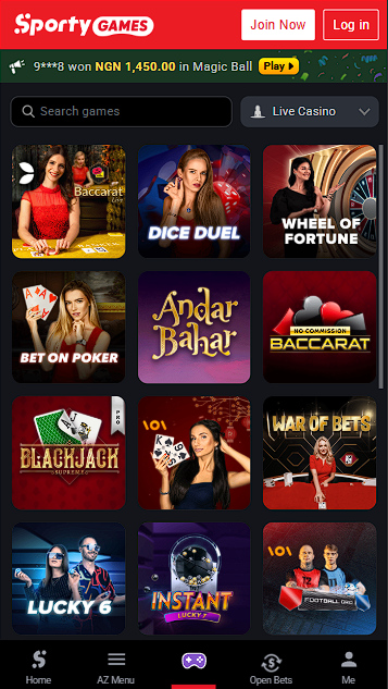 SportyBet Casino Review