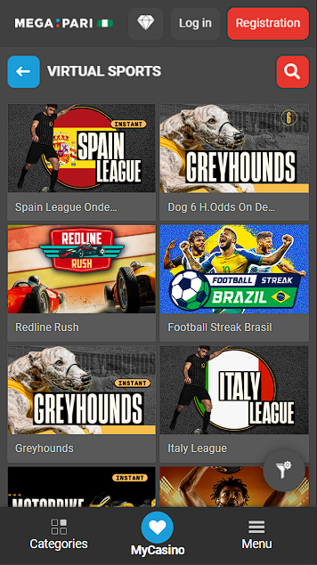 Megapari Online Games in Nigeria