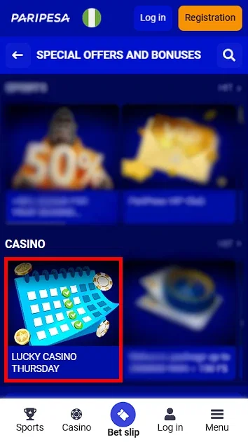 Paripesa Casino Promotion