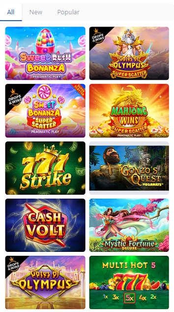 BetKing Casino Games