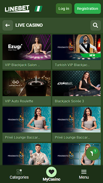 Linebet Casino Table Games