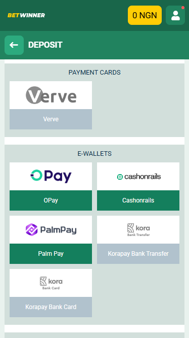 Betwinner Betting Sites that Accept Credit Cards