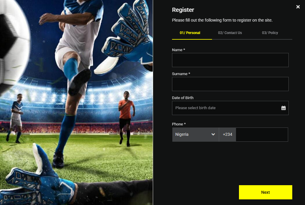 Gobet247 Registration