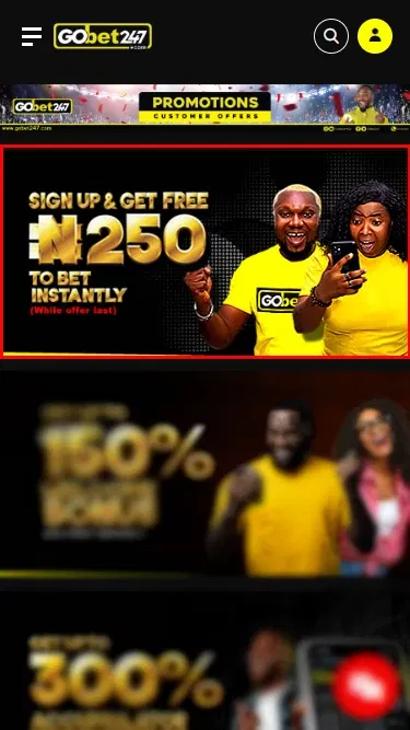 Gobet247 Sign Up Offers