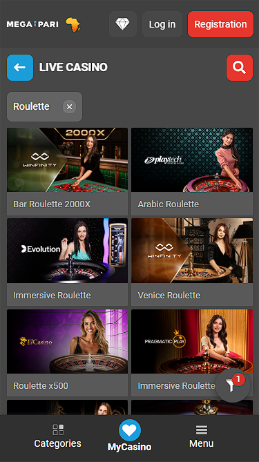 Megapari Strong Casino Promotions Site