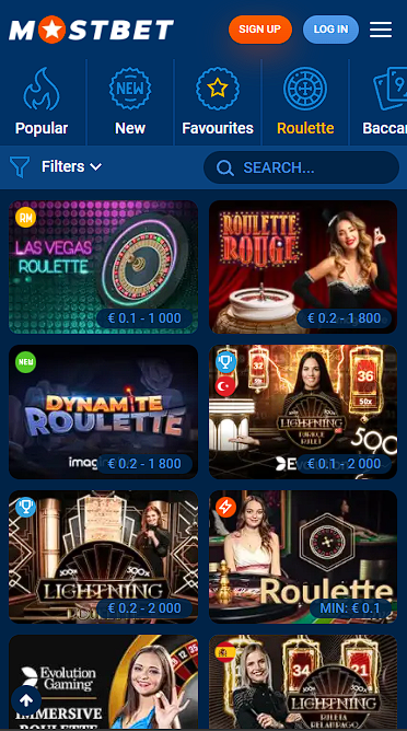 Mostbet Crypto Site with Roulette Games in 2025