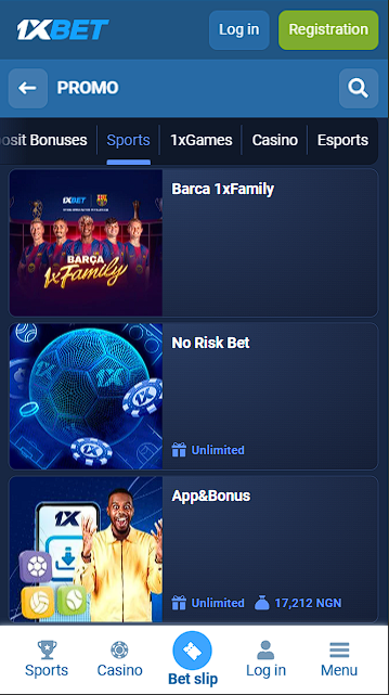 1xBet Betting Promos