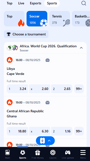 1win Football Matches