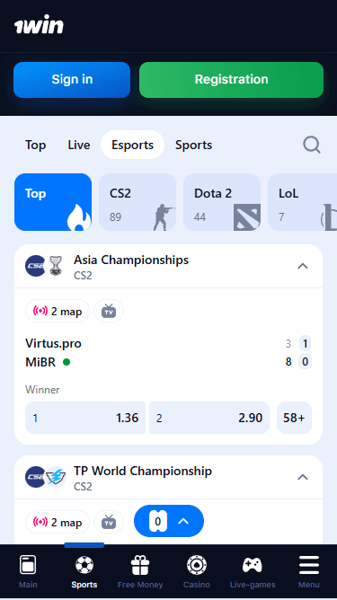 1win Best Sports Betting Apps