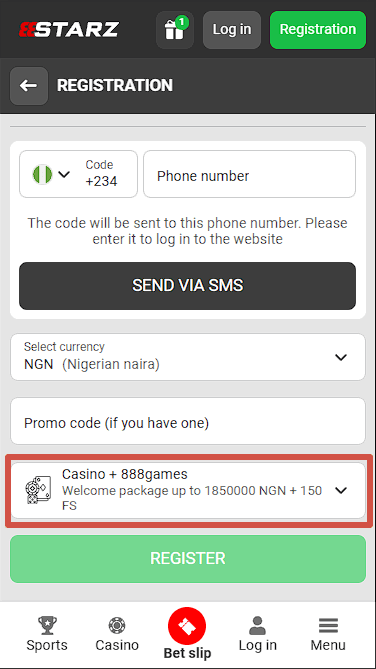 888starz Create an Account and Claim the Bonus