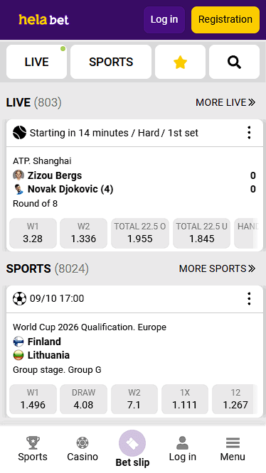 Helabet Betting App Offers