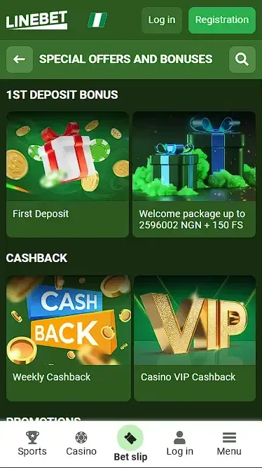 Linebet Welcome Offers