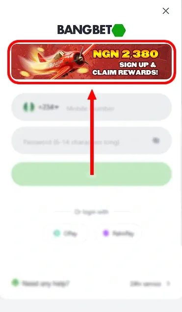 Bangbet Welcome Bonus