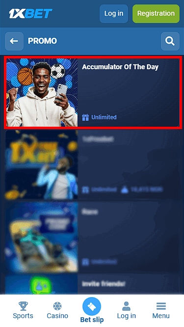 1xBet 10% Sports Bonus Every Day