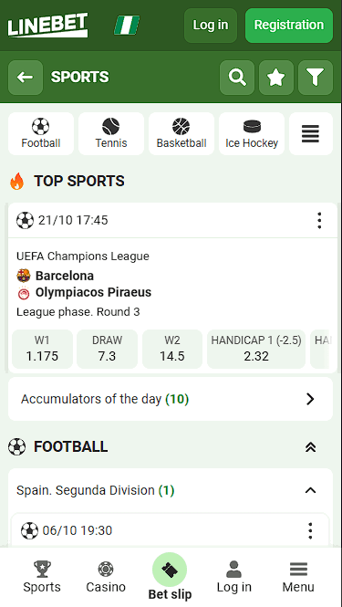 Linebet Sportsbook