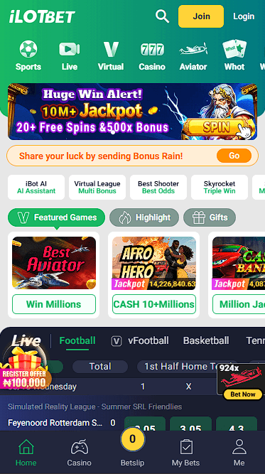 iLOTbet Mobile Betting