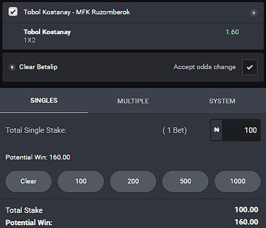 Bet9ja betslip