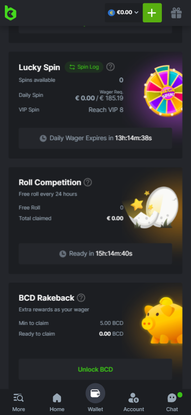 BC.Game bonus page