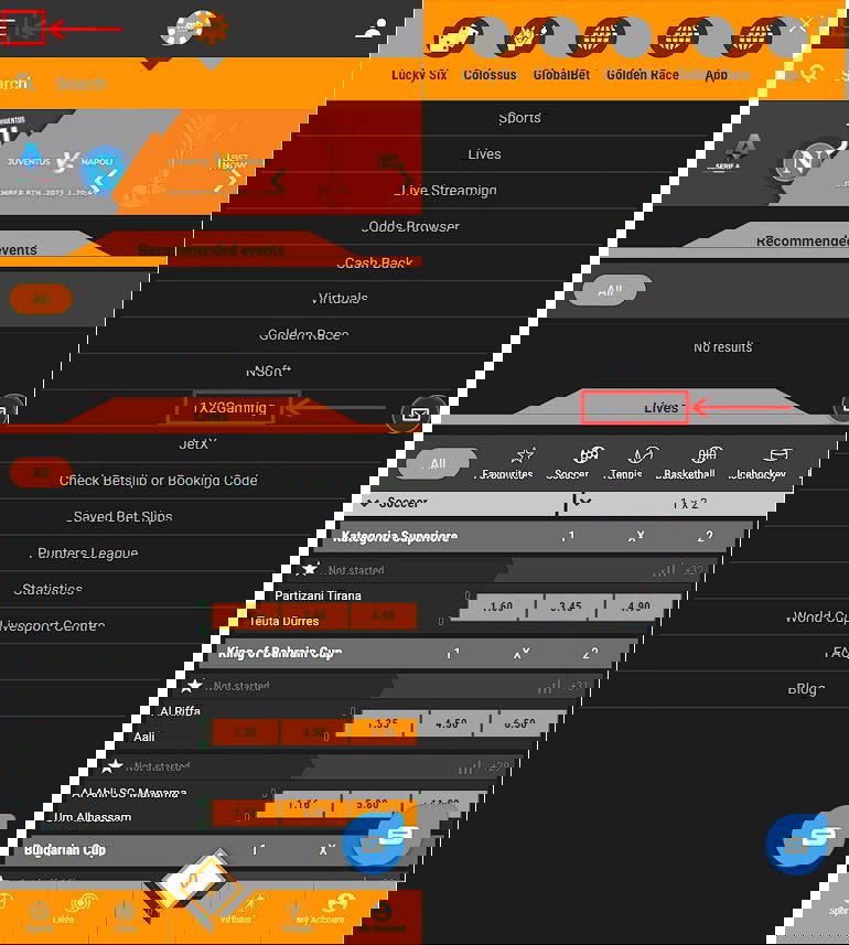 Virtual games on Merrybet website