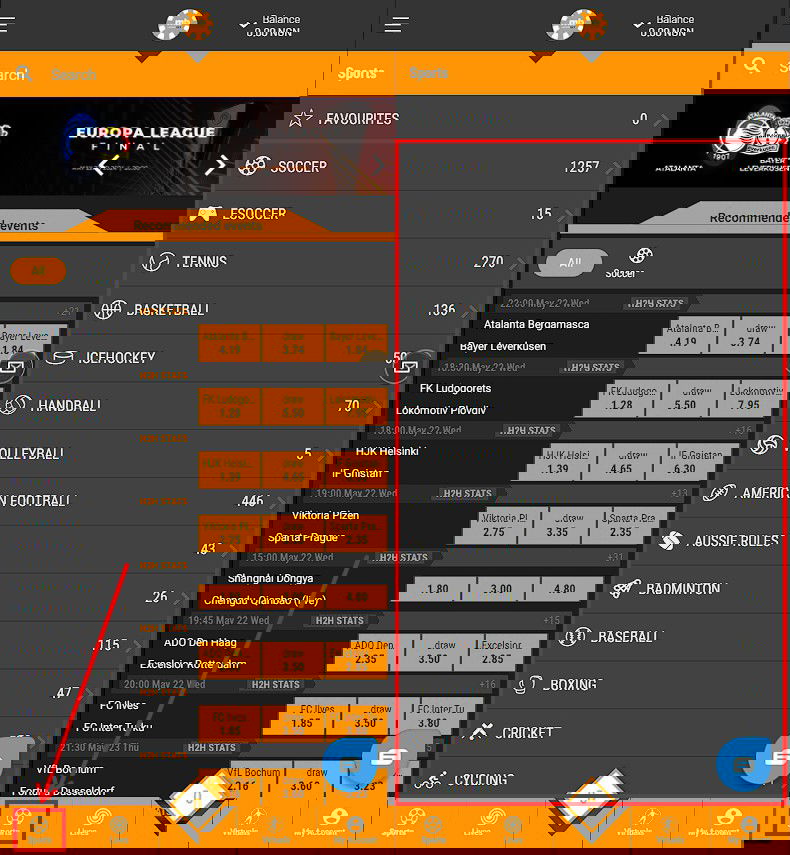 How to place bet at merrybet?