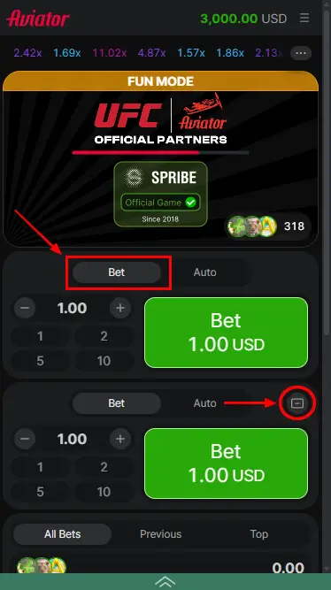 Betwinner Aviator Betting